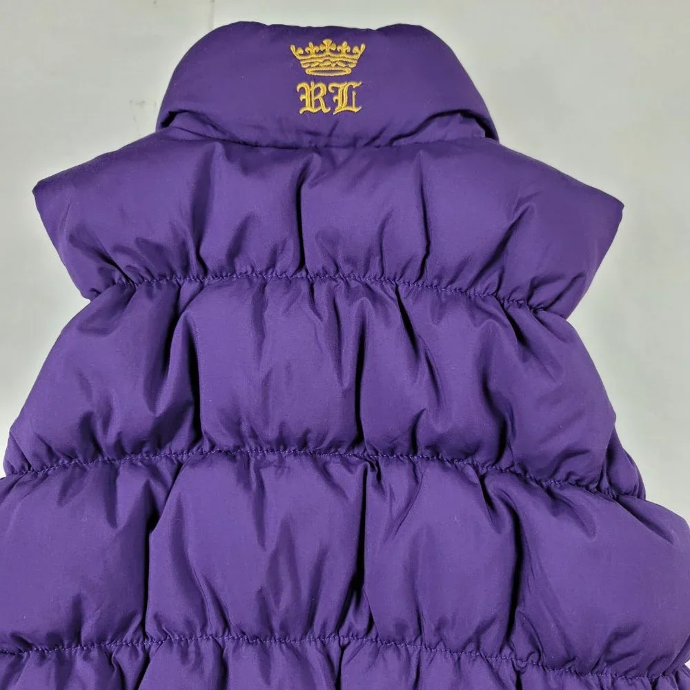 Ralph Lauren Down Reversible Puffer Vest Size 5 - Picture 7 of 15